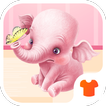 Cartoon Theme - Pink Elephant