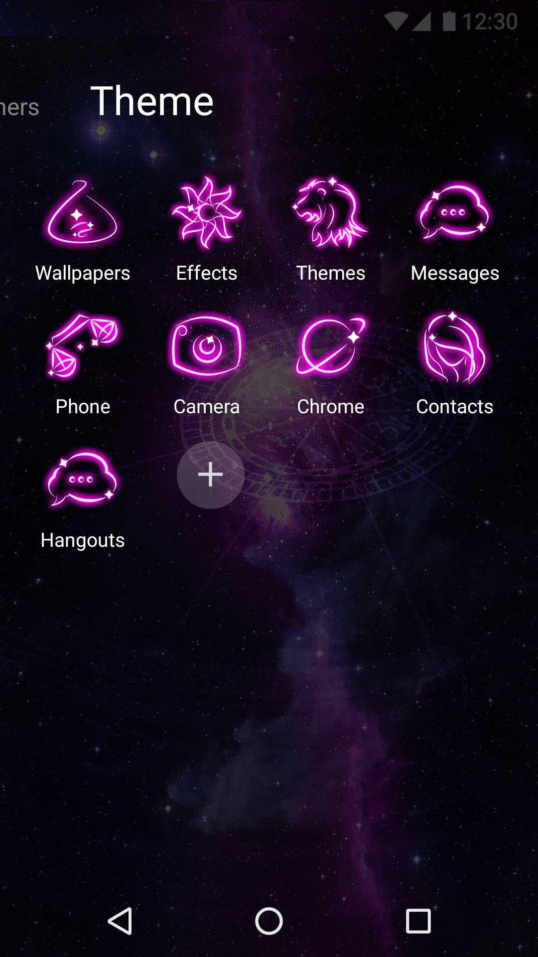 Neon Theme Neon Purple Star Wallpaper Icon For Android Apk Download - neon purple and black roblox logo