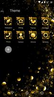 Gold Glitter Launcher Theme screenshot 2