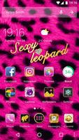 Leopard Theme Affiche