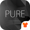 Pure Black Launcher Theme