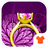 Purple Diamond Theme icône