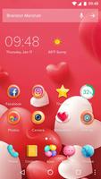 Red Balloon 2018 - Love Wallpaper Theme penulis hantaran