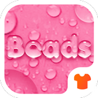 Pink Rain Drops Theme иконка