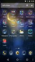 Moonlight Theme - Starry Sky تصوير الشاشة 1