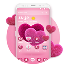 Pink Hearts 2018 - Love Wallpaper Theme APK