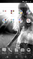 Beautiful Fashion Girl Theme for Android 截图 1