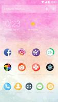 Color Phone Theme - Water Color plakat