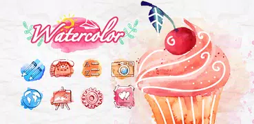 Cartoon Theme - Sweet Cupcake