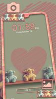 Teddy Bear Theme Launcher syot layar 2