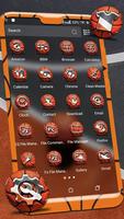 Basket Ball Launcher Theme تصوير الشاشة 1