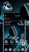 Cricket Sci-Fi Launcher Theme Cartaz