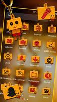 Cute Keyring Theme Launcher ảnh chụp màn hình 1