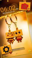 Cute Keyring Theme Launcher اسکرین شاٹ 2