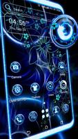 Dark Blue Fractal Launcher 海报