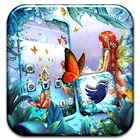 Fairy Butterfly Theme Launcher ícone