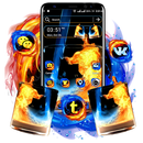 Fire & Ice Theme Launcher APK