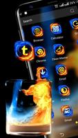 Fire & Ice Theme Launcher imagem de tela 2