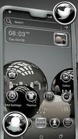 3D Glossy Ball Theme постер