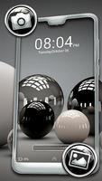3D Glossy Ball Theme скриншот 2