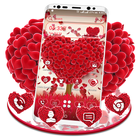 Heart Bunch Love Theme ikona