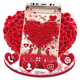 Heart Bunch Love Theme أيقونة