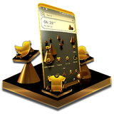 Metallic 3D Theme иконка