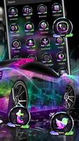 Neon Car Theme स्क्रीनशॉट 1