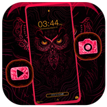 Owl Pink Dark Theme