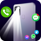 Flash Alert:Flashlight On Call آئیکن