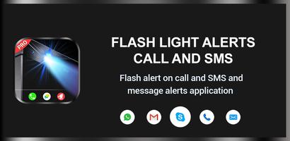 Flash Alert:Flashlight On Call الملصق