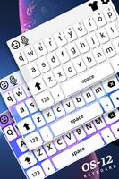 Clavier OS 12 2019: Thème et papier peint capture d'écran 3