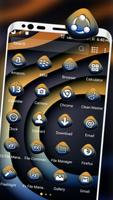 برنامه‌نما Abstract Curve Art Launcher Th عکس از صفحه