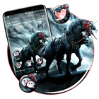 Black Warrior Horse Launcher T ikon