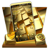 Gold Cubes Launcher Theme Zeichen