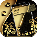 Gold Black Launcher Theme APK