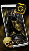 Golden Skull Launcher Theme Ekran Görüntüsü 2