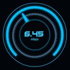 Internet speed test Zeichen