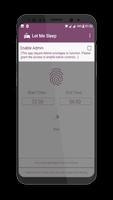 Let Me Sleep - Fingerprint Tim تصوير الشاشة 2