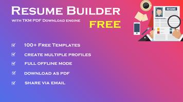 Resume Builder CV Maker poster