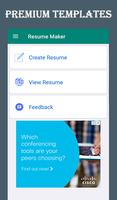 Resume Builder CV Maker ảnh chụp màn hình 1