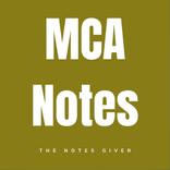 Mca Notes