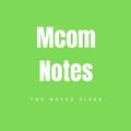 Mcom notes