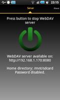 Serveur WebDAV capture d'écran 1