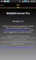 WebDAV server Screenshot 3