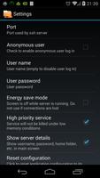 Ssh server 스크린샷 1