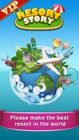 Resort Story : Idle Tycoon VIP الملصق