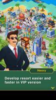Resort Story : Idle Tycoon VIP تصوير الشاشة 1
