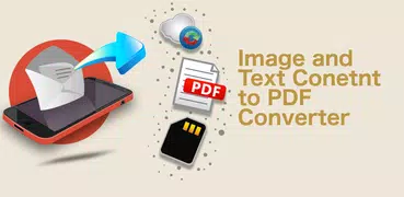 Image, Text Content to PDF Converter