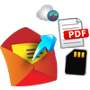 Image, Text Content to PDF Converter أيقونة